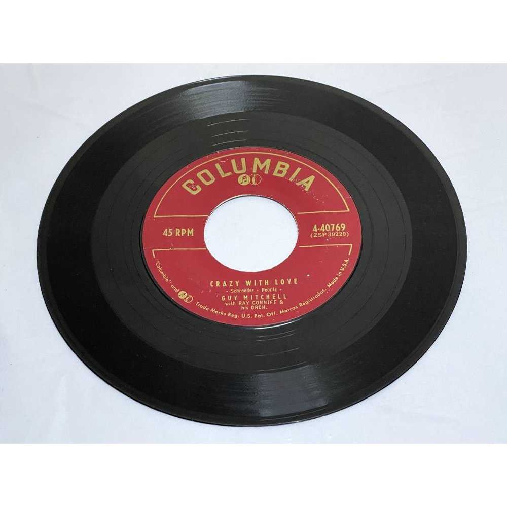 Guy Mitchell Singing The Blues  Crazy With Love 4-40769 Rock, Pop VG+ Condition
